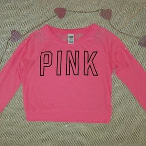 Victoria's secret PINK pullover sweater black